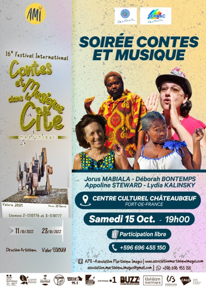 Soirée Contes et Musique Ville de Fort de France